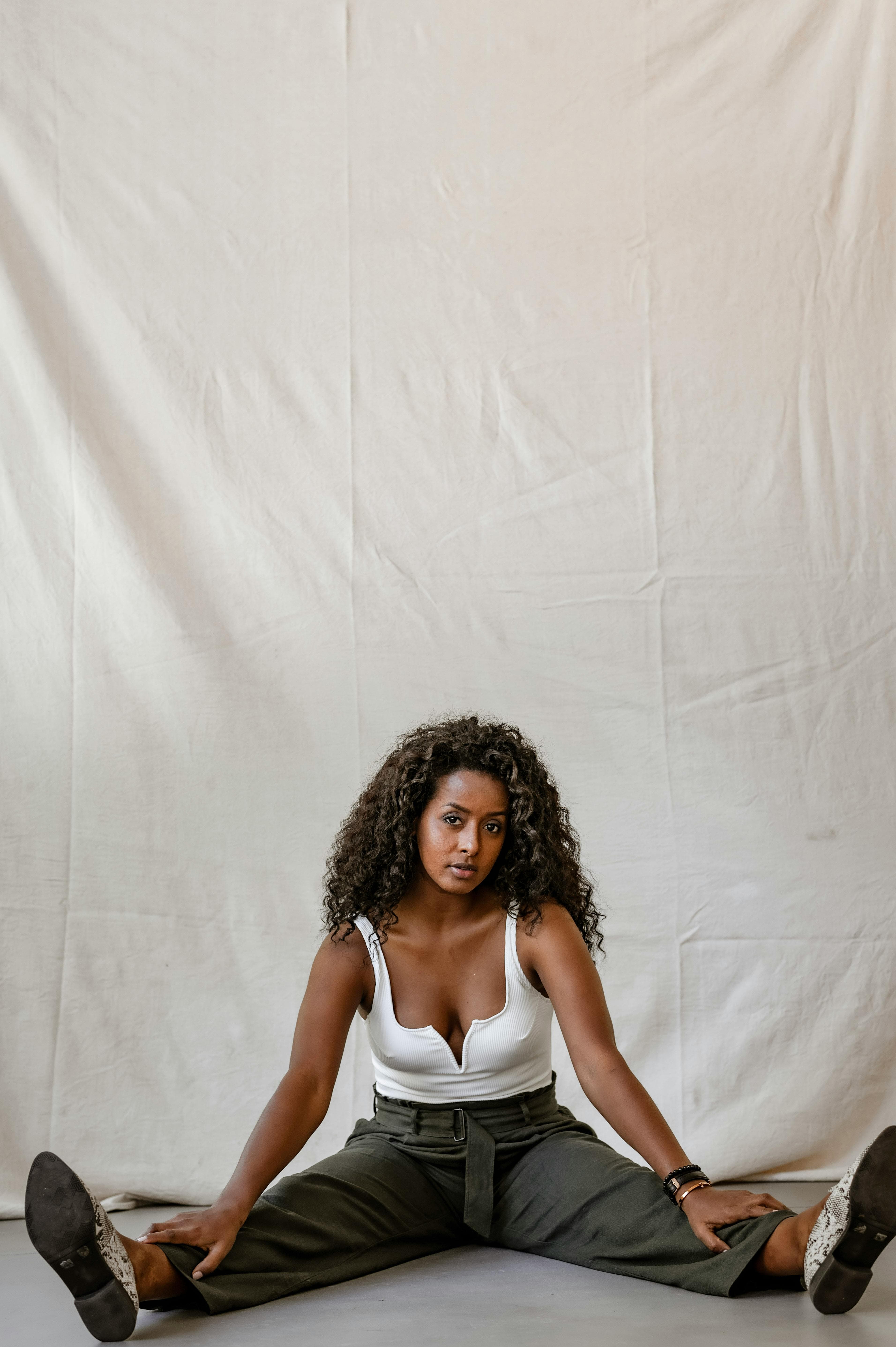 Professional woman using voice AI health tracker on smartphone with privacy and wellness technology interface